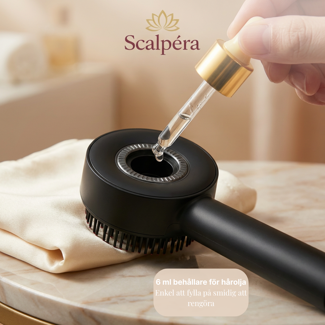 Scalpéra - Infraröd hårbottenmassage med kam