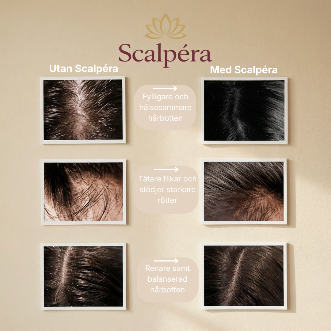 Scalpéra - Infraröd hårbottenmassage med kam