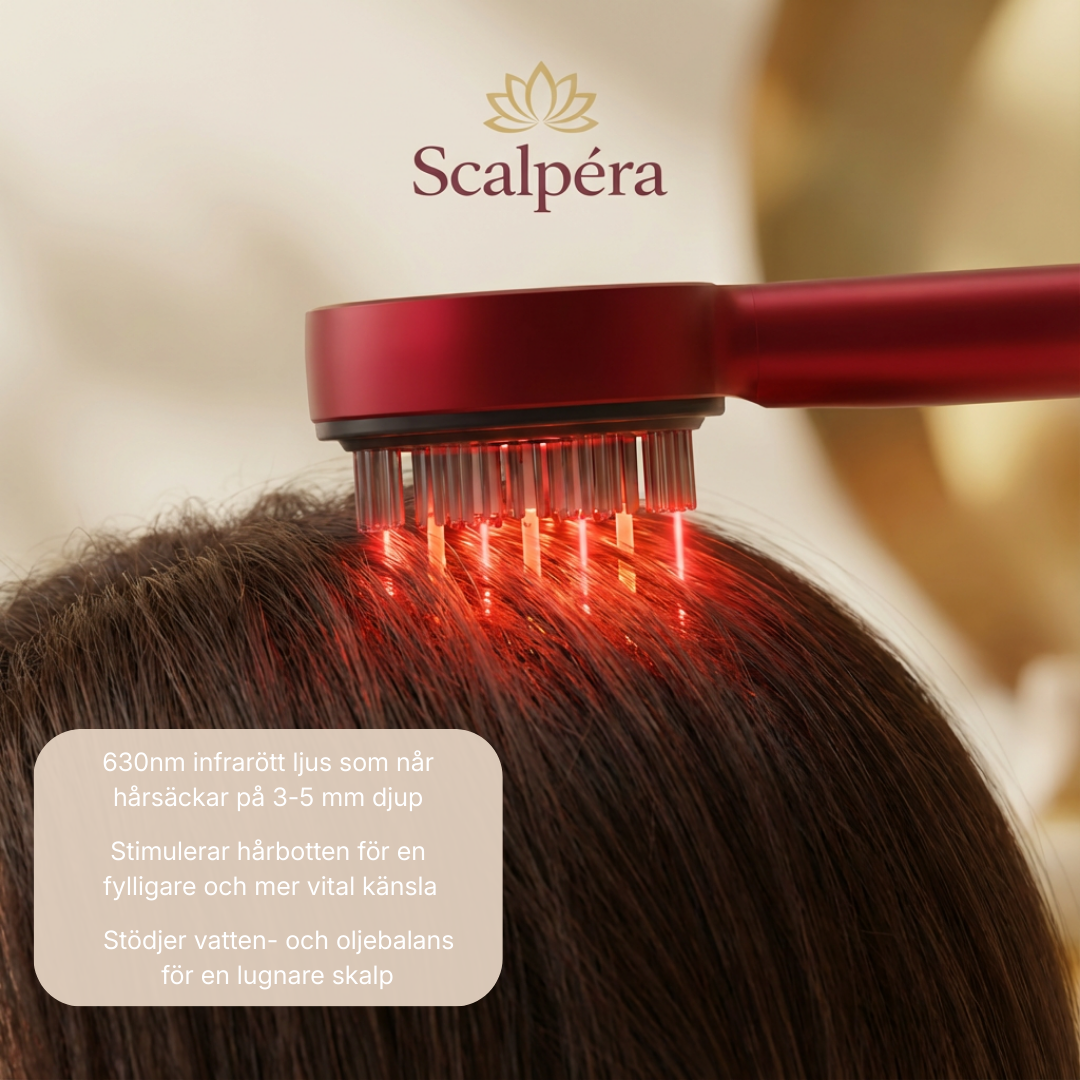 Scalpéra - Infraröd hårbottenmassage med kam