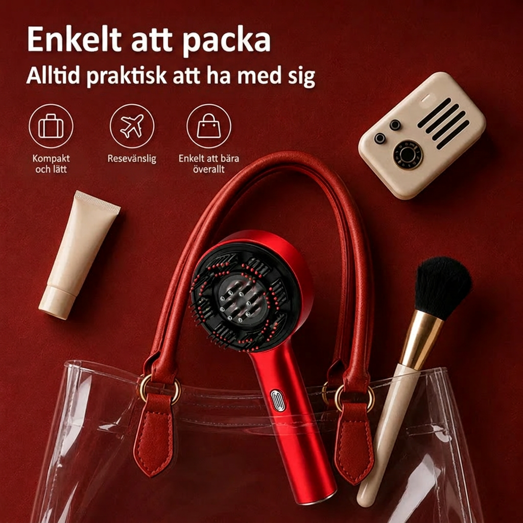 Scalpéra - Infraröd hårbottenmassage med kam